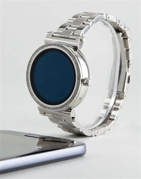 michael kors smart watche silverr|Michael Kors smart watch price.